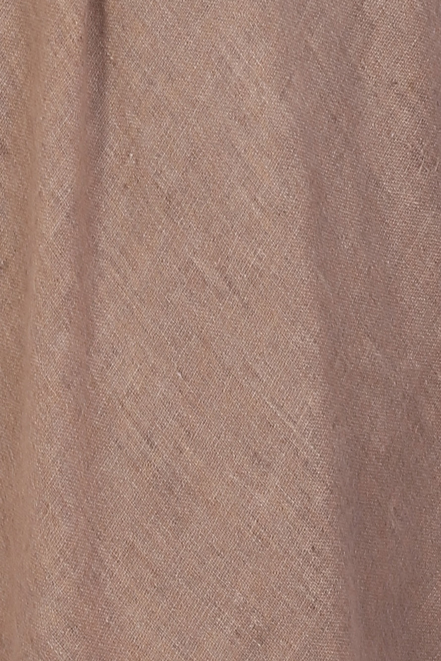 Pashvilas Unisex Solid Cashmere Wool Scarf Beige Color