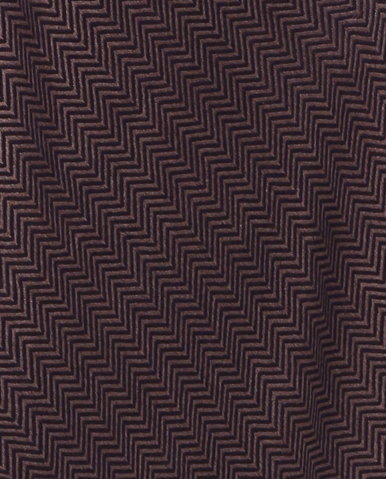 Pash Vilas Unisex Dyed Fishbone Design Cashmere Fine wool Scarf Soft Warm NAVY BROWN Color