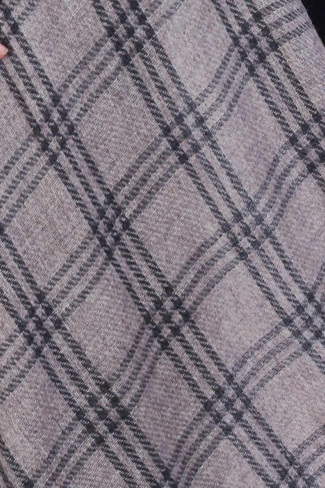 Pashvilas Unisex Designer Cashmere Fine wool Scarf Soft Warm Lightweight Pale Silver Color