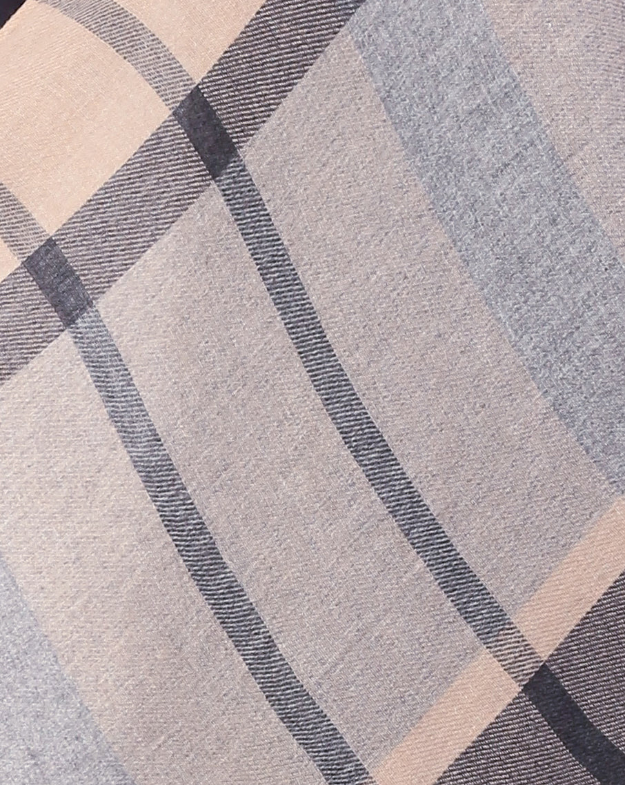 Pashvilas Unisex Designer Cashmere Fine wool Scarf Soft Warm Lightweight Dust Storm Color