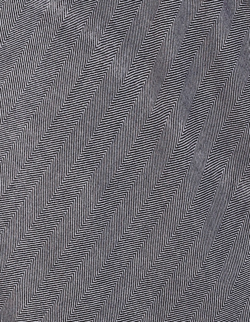 Pash Vilas Unisex Harringbone Design Cashmere Fine wool Scarf Soft Warm Gray Color